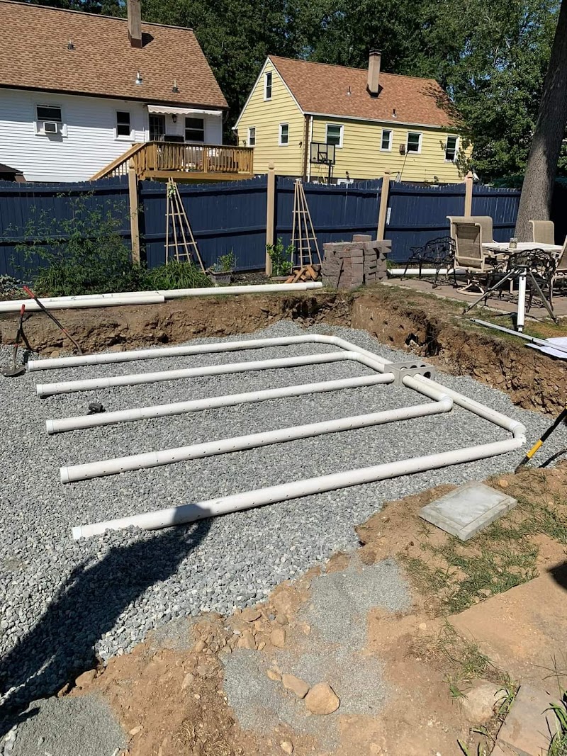 Septic repair work